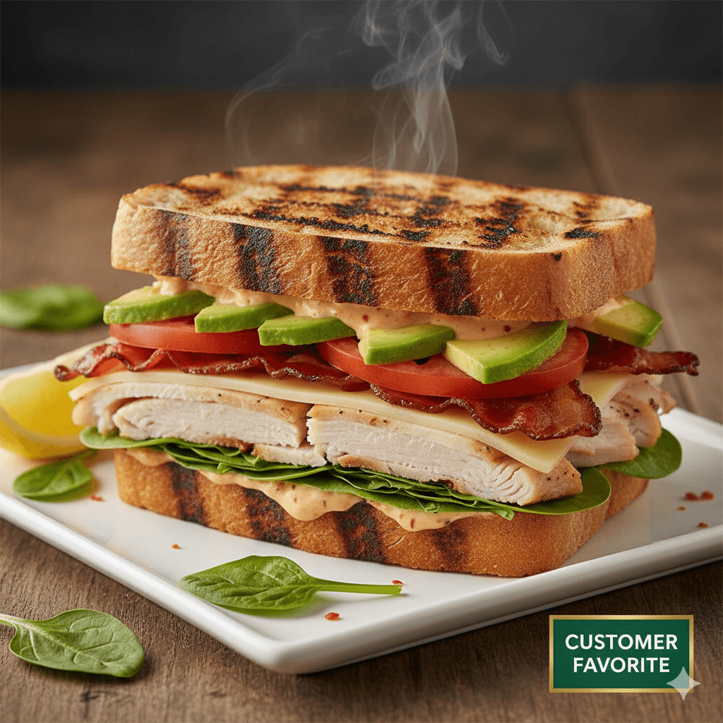 Roasted Turkey & Avocado