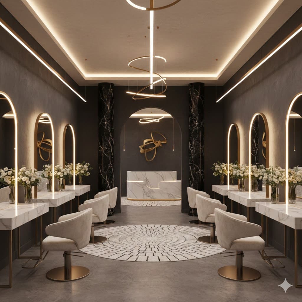 Lumière Salon & Spa interior