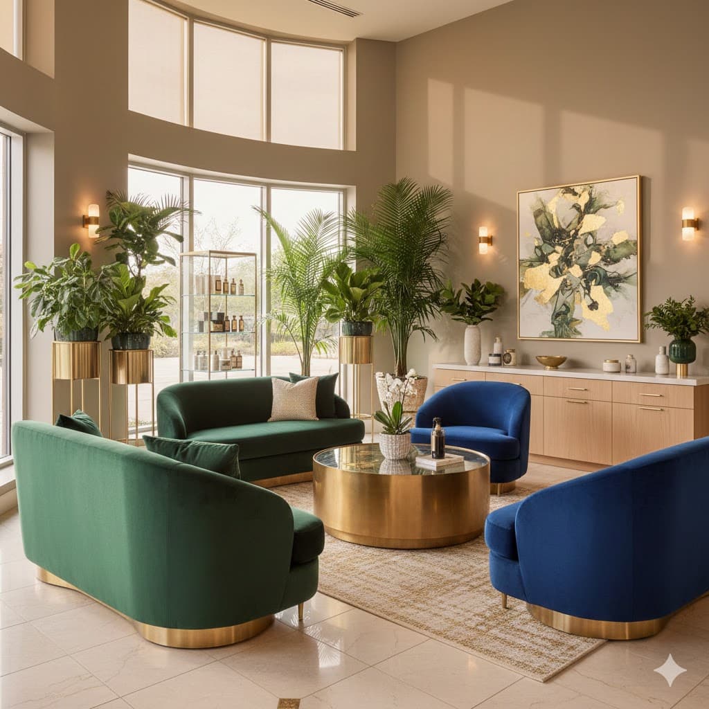 Lumière Salon interior